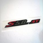 Logo "S50 4T" rood zwart